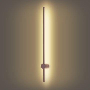Brilagi - LED spoljašnje zidno svetlo AURA LED/20W/230V 3000K IP54 97 cm smeđa CRI 90