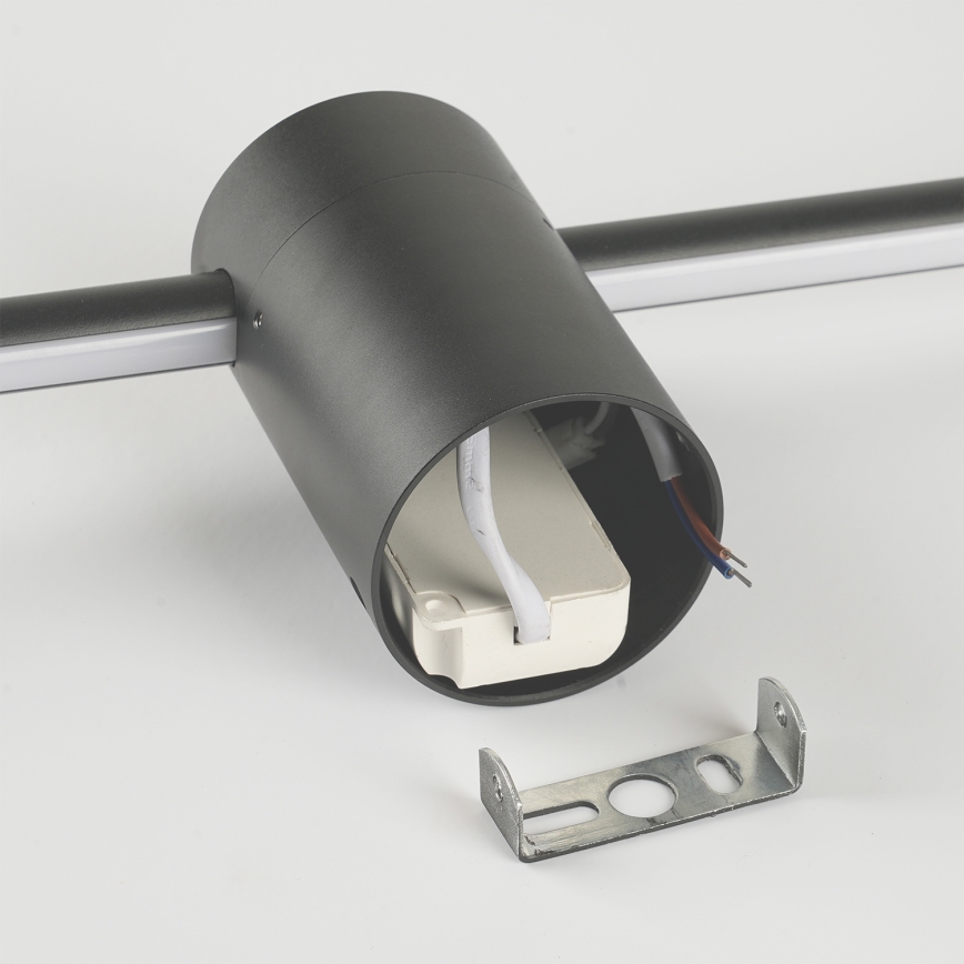 Brilagi - LED Spoljašnje zidno svetlo AURA LED/20W/230V 3000K IP54 97 cm antracit CRI 90