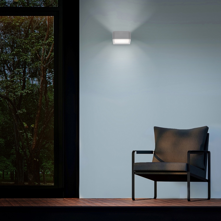 Brilagi - LED spoljašnje zidno svetlo BARI LED/7W/230V 3000/4000/6000K bela IP54