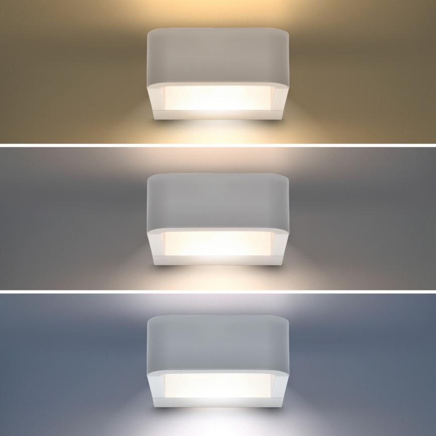 Brilagi - LED spoljašnje zidno svetlo BARI LED/7W/230V 3000/4000/6000K bela IP54