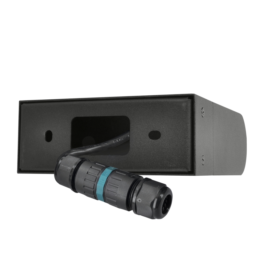 Brilagi - LED spoljašnje zidno svetlo CROTONE LED/7W/230V crna IP54