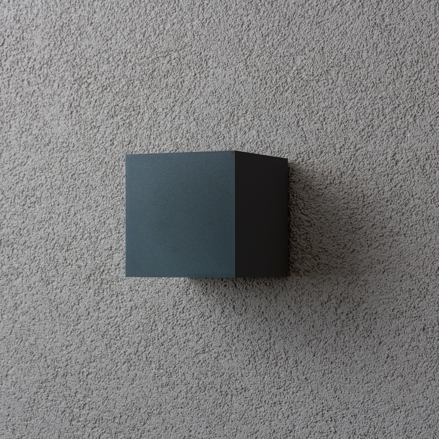Brilagi - LED spoljašnje zidno svetlo CUBE LED/6W/230V antracit IP54