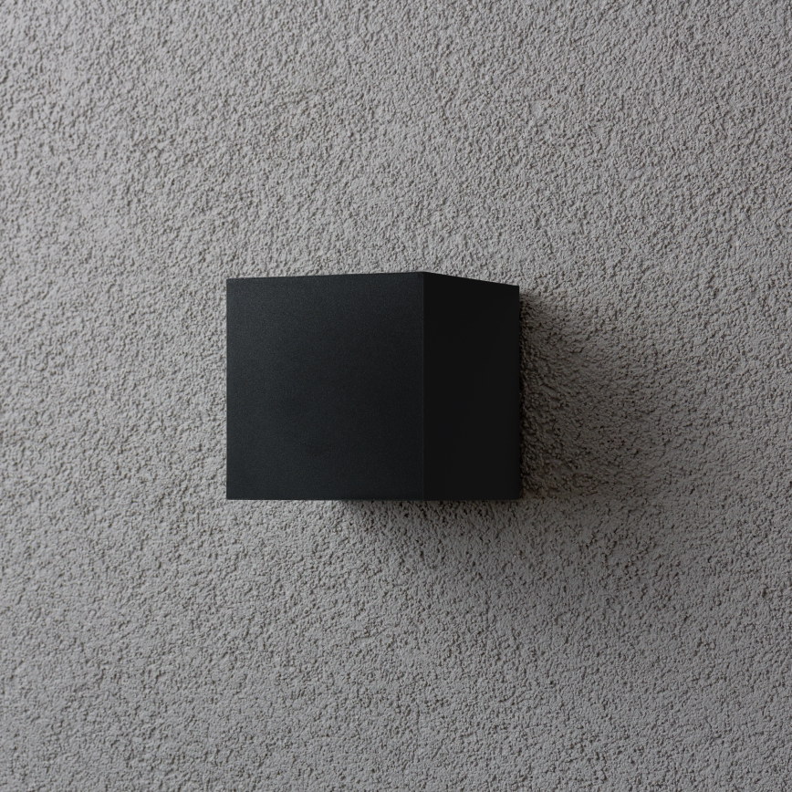 Brilagi - LED spoljašnje zidno svetlo CUBE LED/6W/230V crna IP54