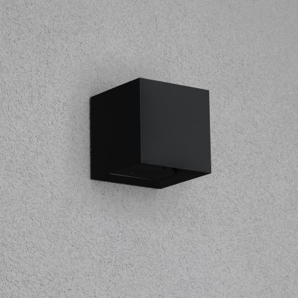Brilagi - LED spoljašnje zidno svetlo CUBE LED/6W/230V crna IP54