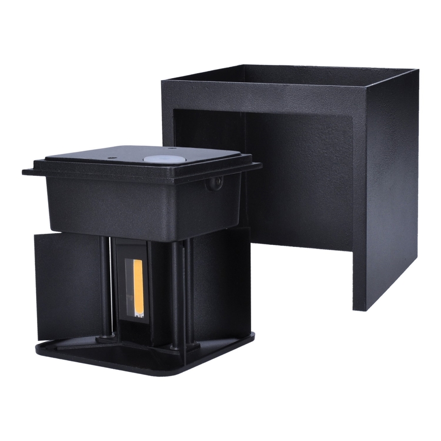 Brilagi - LED spoljašnje zidno svetlo CUBE LED/6W/230V crna IP54