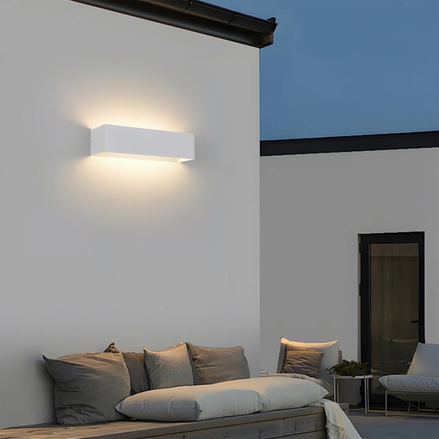 Brilagi - LED spoljašnje zidno svetlo DONNANI LED/12W/230V 30 cm bela IP44