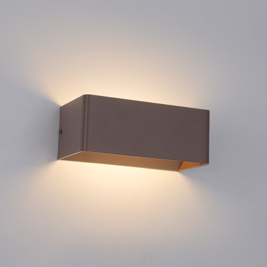 Brilagi - LED spoljašnje zidno svetlo DONNANI LED/7W/230V braon IP44