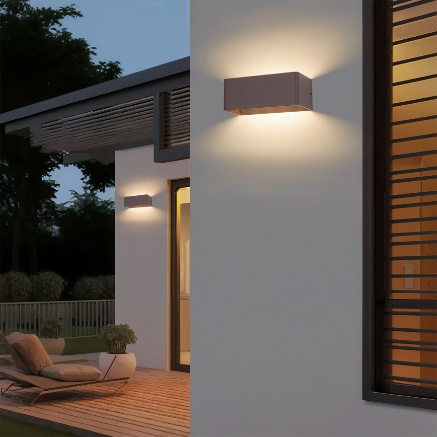 Brilagi - LED spoljašnje zidno svetlo DONNANI LED/7W/230V braon IP44
