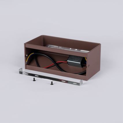Brilagi - LED spoljašnje zidno svetlo DONNANI LED/7W/230V braon IP44