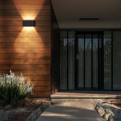 Brilagi - LED spoljašnje zidno svetlo DOUBLE CUBE LED/12W/230V antracit IP65