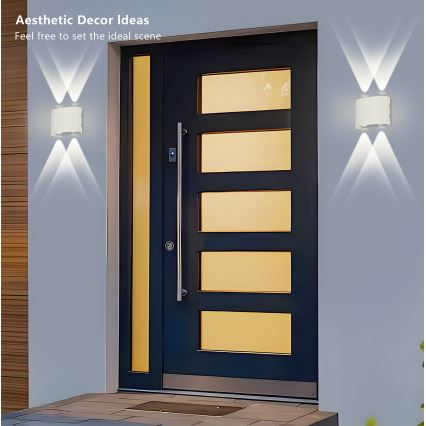 Brilagi - LED spoljašnje zidno svetlo FLAREBOX LED/4W/230V belo IP65