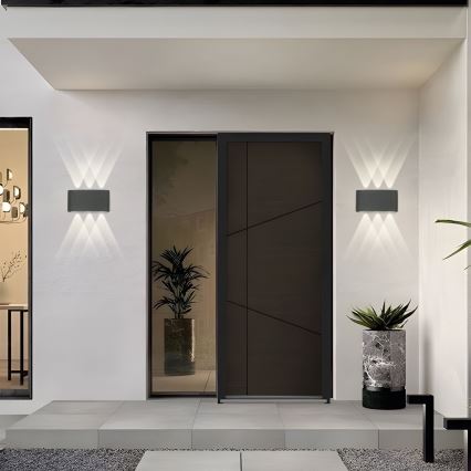 Brilagi - LED spoljašnje zidno svetlo FLAREBOX LED/6W/230V antracit IP65