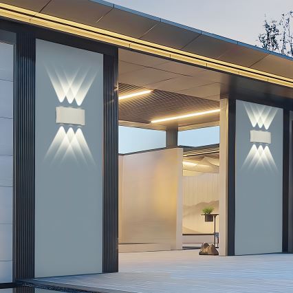Brilagi - LED spoljašnje zidno svetlo FLAREBOX LED/6W/230V belo IP65