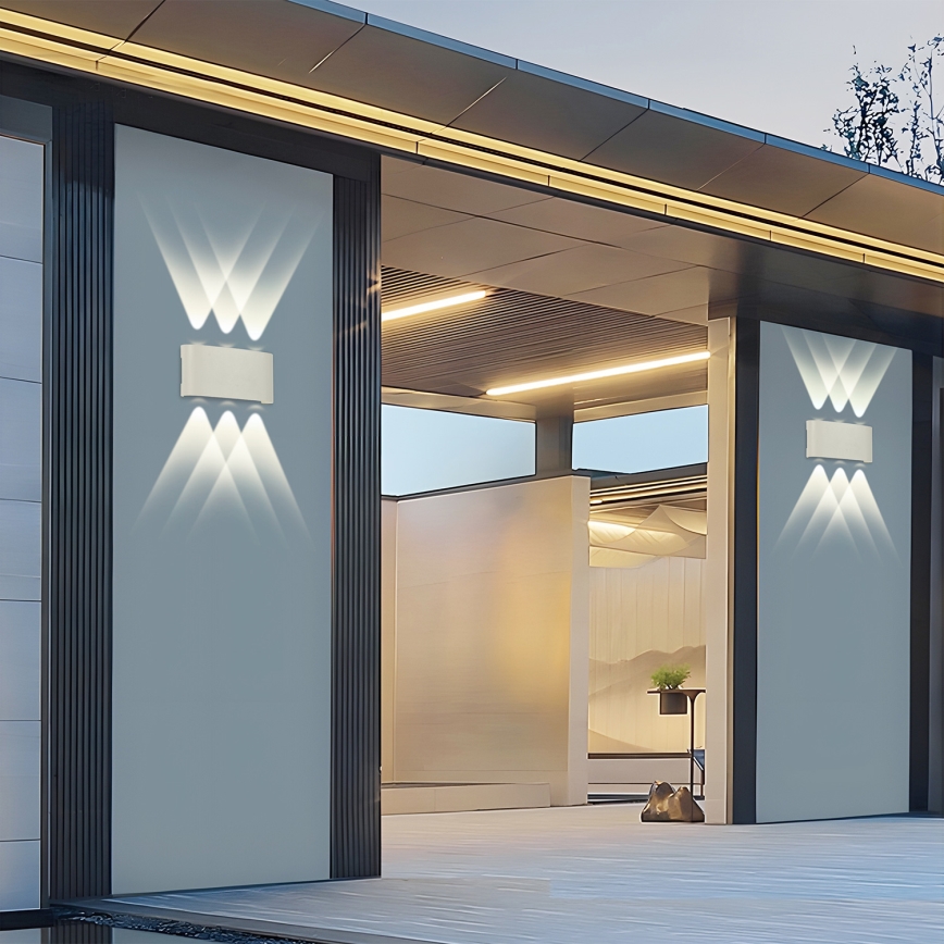 Brilagi - LED spoljašnje zidno svetlo FLAREBOX LED/6W/230V belo IP65