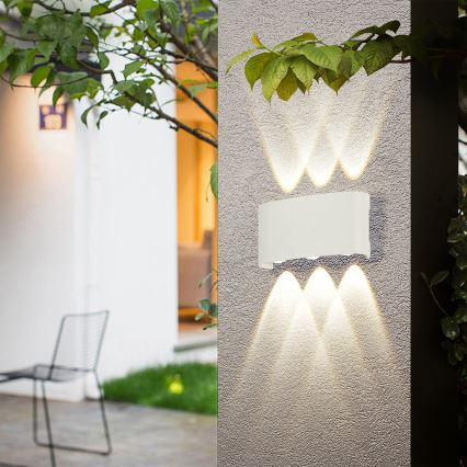 Brilagi - LED spoljašnje zidno svetlo FLAREBOX LED/6W/230V belo IP65