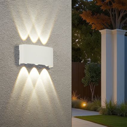 Brilagi - LED spoljašnje zidno svetlo FLAREBOX LED/6W/230V belo IP65