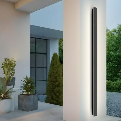 Brilagi - LED spoljašnje zidno svetlo LINEAR LED/32W/230V 4000K IP65 140 cm crna CRI 90