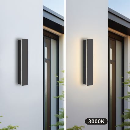 Brilagi - LED spoljna zidna svetiljka LINEAR LED/8W/230V 3000K IP65 30 cm antracit CRI 90