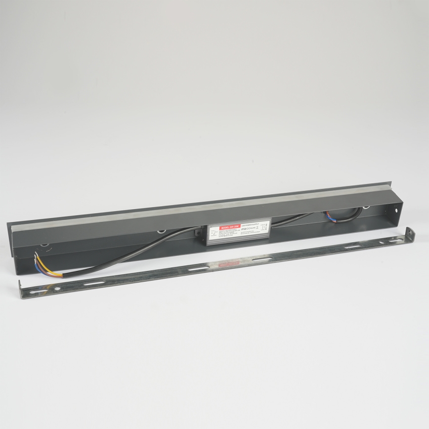 Brilagi - LINEAR LED spoljašnja zidna svetiljka 8W/230V, 4000K, IP65, 30 cm, antracit, CRI 90