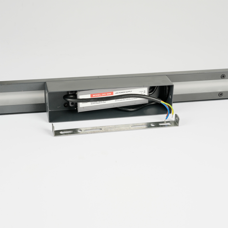 Brilagi - LED spoljašnje zidno svetlo LINEO LED/24W/230V 3000K IP65 100 cm antracit CRI 90