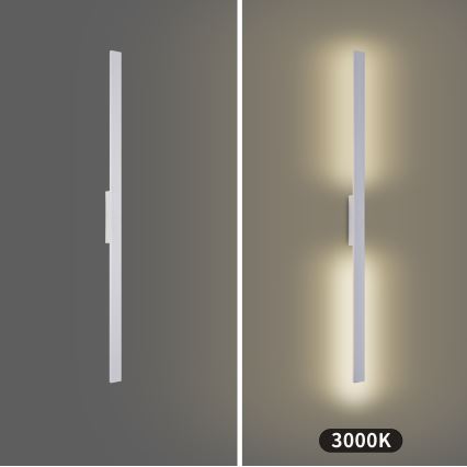 Brilagi - LUNA spoljno zidno LED svetlo, 24 W, 230 V, 3000 K, IP65, 100 cm, belo, CRI 90