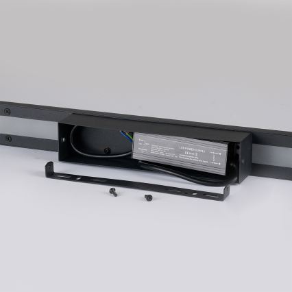 Brilagi - LED spoljašnja zidna svetiljka LUNA LED/30W/230V 4000K IP65 150 cm crna CRI 90