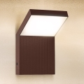 Brilagi - LED spoljašnje zidno svetlo RIANO LED/8W/230V braon IP65