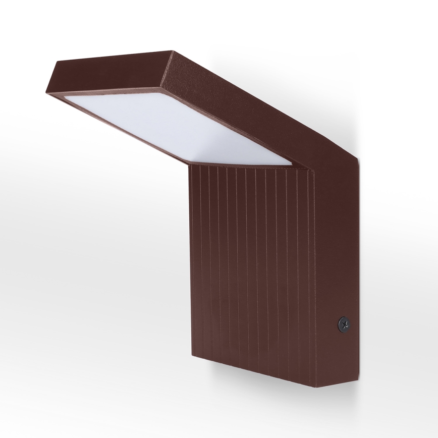 BRILAGI - LED spoljašnje zidno svetlo RIANO LED/8W/230V braon IP65