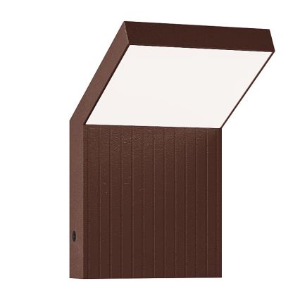 Brilagi - LED spoljašnje zidno svetlo RIANO LED/8W/230V braon IP65