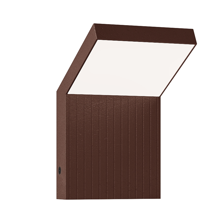 Brilagi - LED spoljašnje zidno svetlo RIANO LED/8W/230V braon IP65