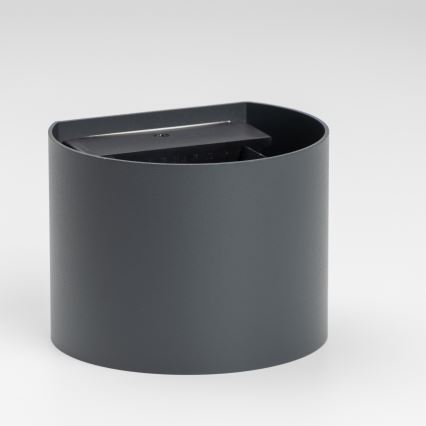 Brilagi - LED spoljašnje zidno svetlo RONDO LED/6W/230V antracitno IP54