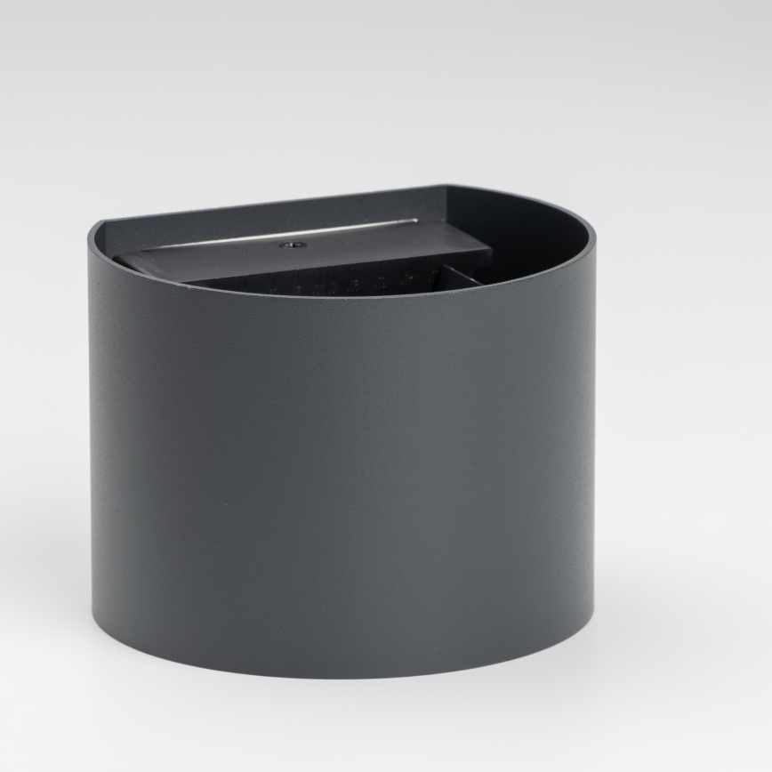 Brilagi - LED spoljašnje zidno svetlo RONDO LED/6W/230V antracitno IP54