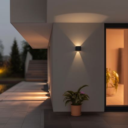 Brilagi - LED spoljašnje zidno svetlo RONDO LED/6W/230V antracitno IP54