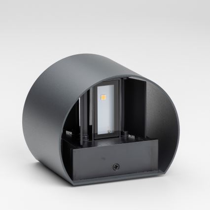 Brilagi - LED spoljašnje zidno svetlo RONDO LED/6W/230V antracitno IP54