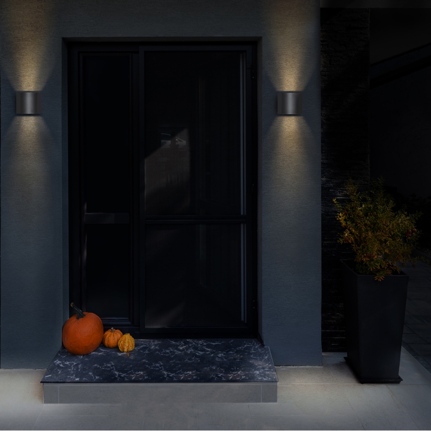 Brilagi - LED spoljašnje zidno svetlo RONDO LED/6W/230V antracitno IP54