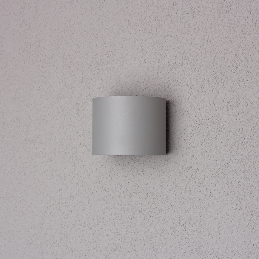 Brilagi - LED spoljašnje zidno svetlo RONDO LED/6W/230V siva IP54
