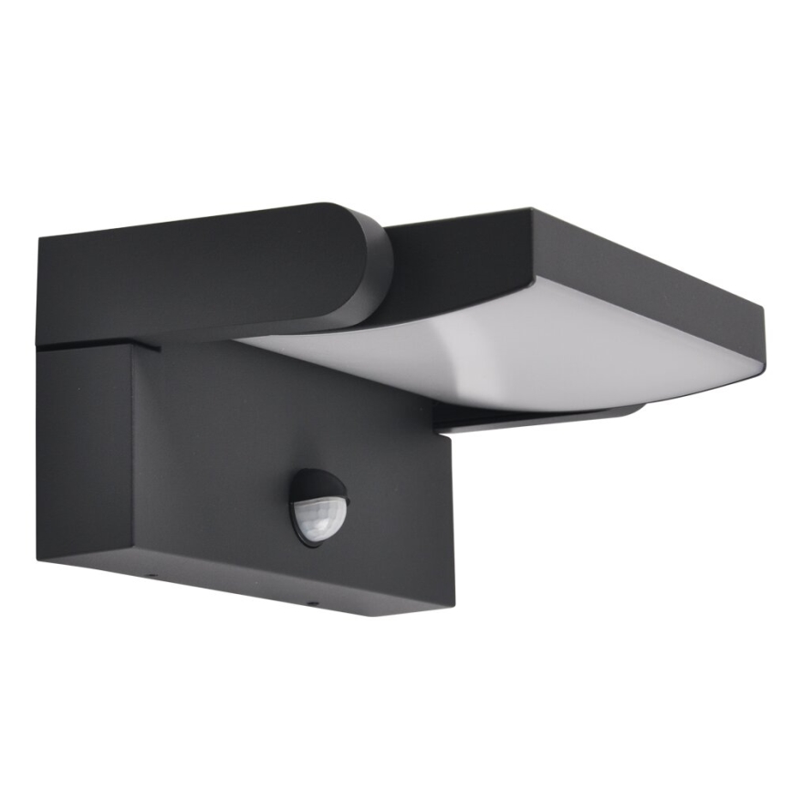 Brilagi - LED spoljašnje zidno svetlo sa senzorom ANKLE LED/18W/230V 4000K IP65 antracit