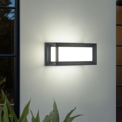 Brilagi - LED spoljno zidno svetlo sa senzorom PARKER LED/12W/230V antracit IP44