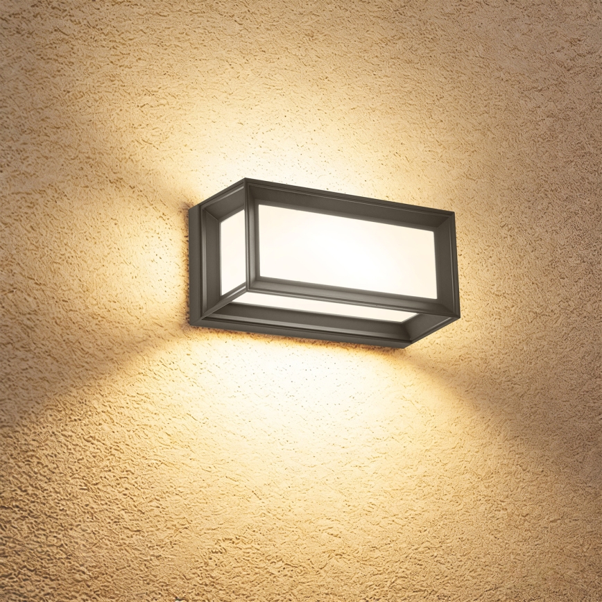 Brilagi - LED spoljno zidno svetlo sa senzorom PARKER LED/12W/230V antracit IP44