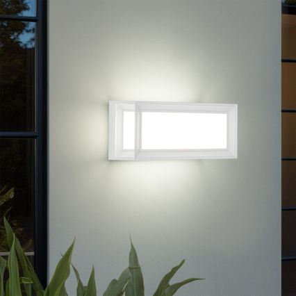 Brilagi - LED spoljašnje zidno svetlo sa senzorom PARKER LED/12W/230V, belo, IP44