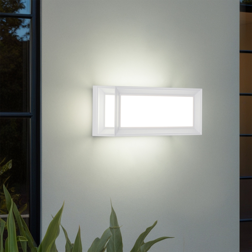 Brilagi - LED spoljašnje zidno svetlo sa senzorom PARKER LED/12W/230V, belo, IP44