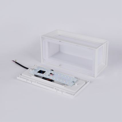 Brilagi - LED spoljašnje zidno svetlo sa senzorom PARKER LED/12W/230V, belo, IP44