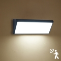 Brilagi - LED spoljašnje zidno svetlo sa senzorom TRIANGLE LED/42W/230V 45 cm crno IP65