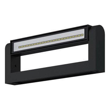 Brilagi - LED spoljašnje zidno svetlo SALERNO LED/12W/230V 35,5 cm crna IP65