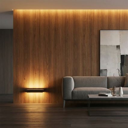 Brilagi - LED spoljašnje zidno svetlo SALERNO LED/12W/230V 35,5 cm crna IP65