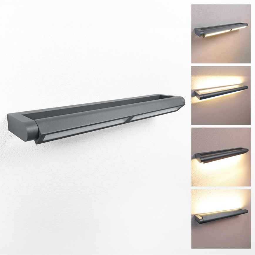 Brilagi - LED spoljna zidna svetiljka SALERNO LED/24W/230V 66 cm antracit IP65