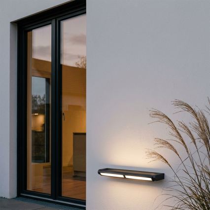 Brilagi - LED spoljašnje zidno svetlo SALERNO LED/24W/230V 66 cm crno IP65