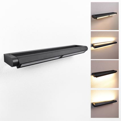 Brilagi - LED spoljašnje zidno svetlo SALERNO LED/24W/230V 66 cm crno IP65