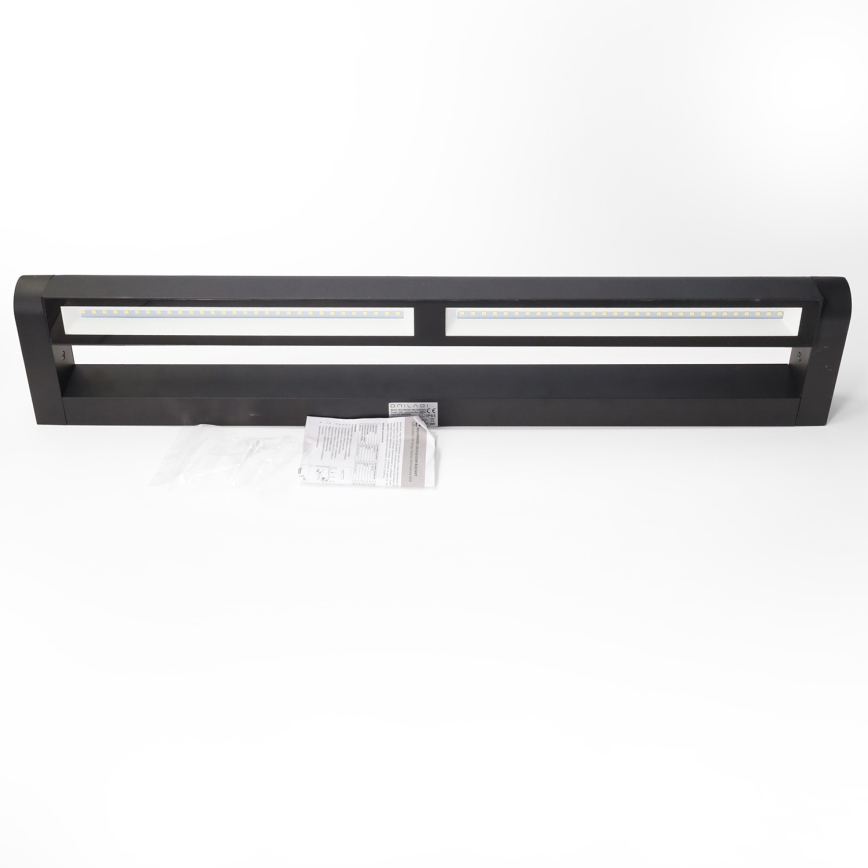 Brilagi - LED spoljašnje zidno svetlo SALERNO LED/24W/230V 66 cm crno IP65