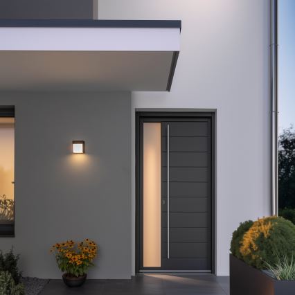 Brilagi - LED spoljašnje zidno svetlo TERNI LED/12W/230V antracit IP44